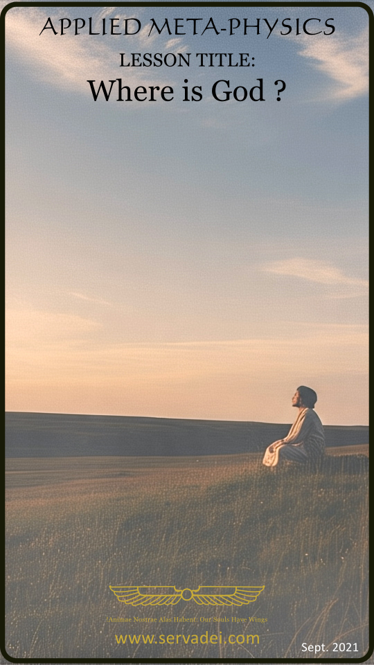 Cover image: Where is God?