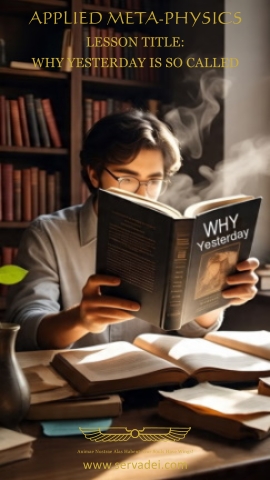 Cover image: Why Yesterday is So Called